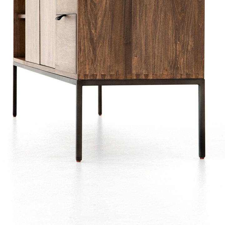 Calvin Media Console - Auburn Poplar