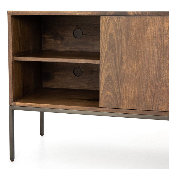 Calvin Media Console - Auburn Poplar