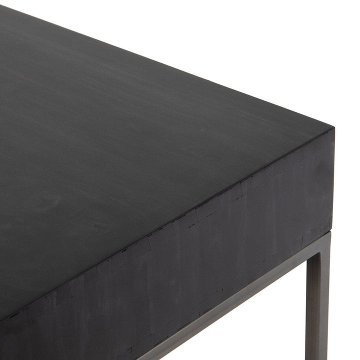 Calvin Modular Writing Desk - Black Wash Poplar