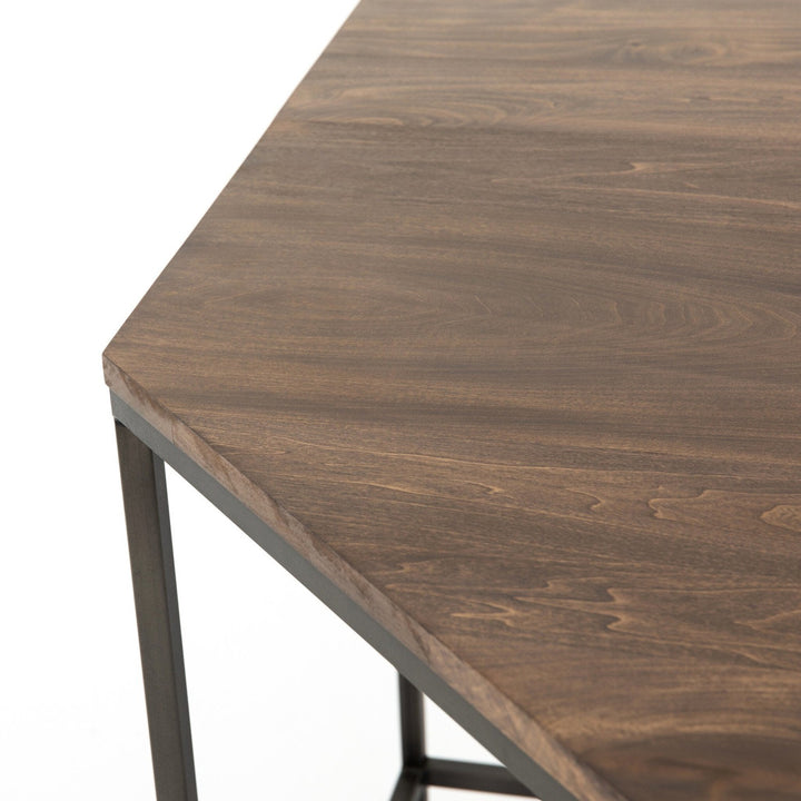 Calvin Modular Corner Desk - Natural Iron