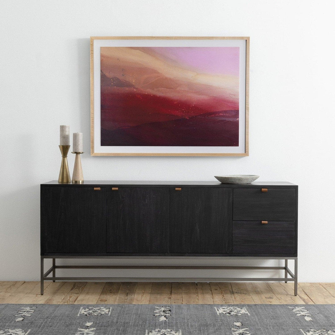 Calvin Sideboard - Black Wash Poplar