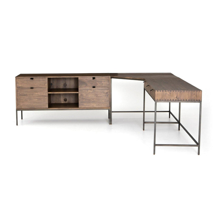 Calvin Desk System - Auburn Poplar