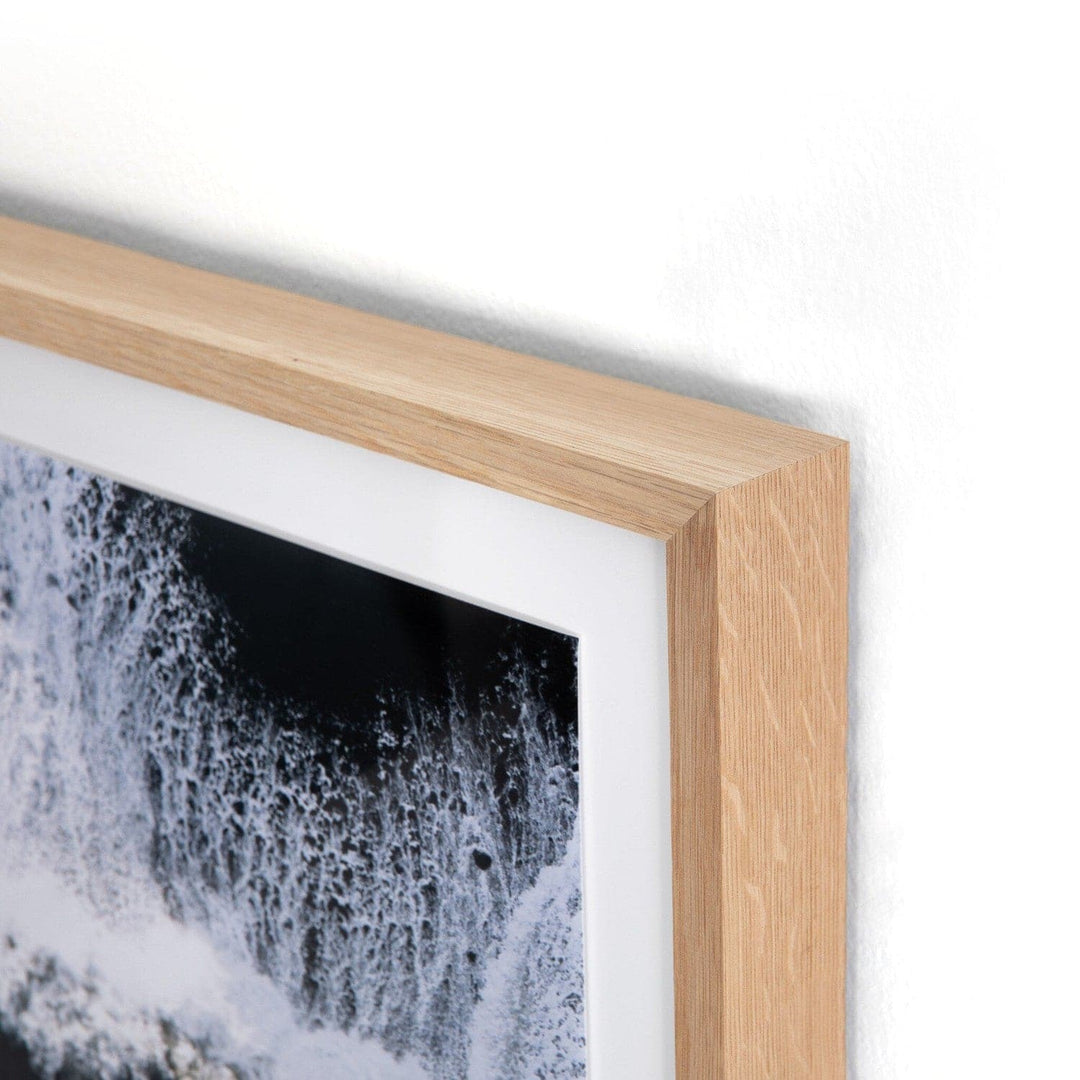 Tide Break 1 by Michael Schauer - Vertical Grain 2.5 White Oak