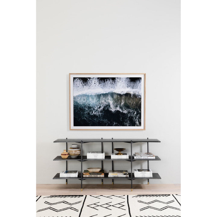 Tide Break 1 by Michael Schauer - Vertical Grain 2.5 White Oak