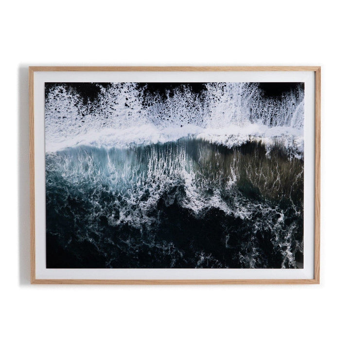 Tide Break 1 by Michael Schauer - Vertical Grain 2.5 White Oak