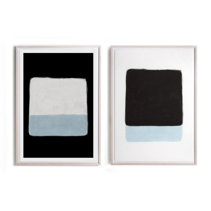 Serenity Diptych by Jess Engle - White Washed 72x50