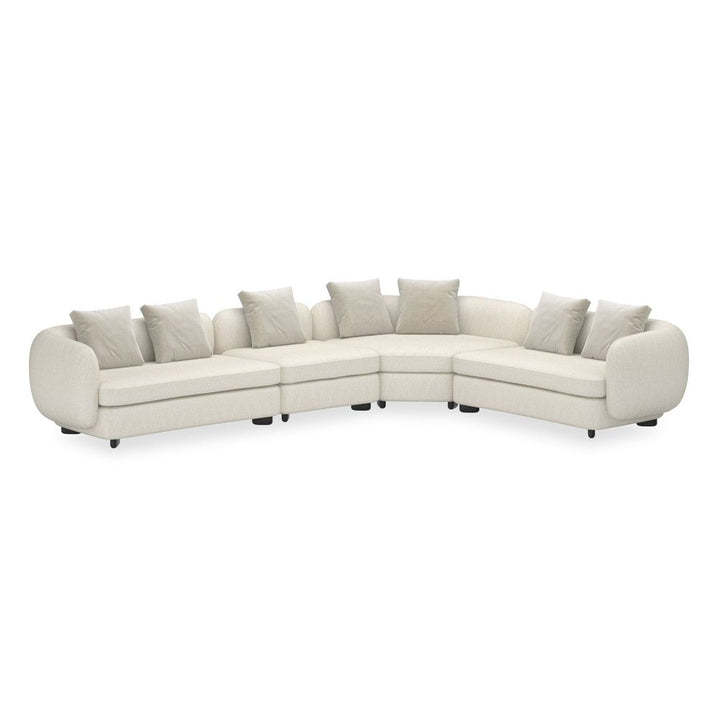 Glow Raf Loveseat - Black