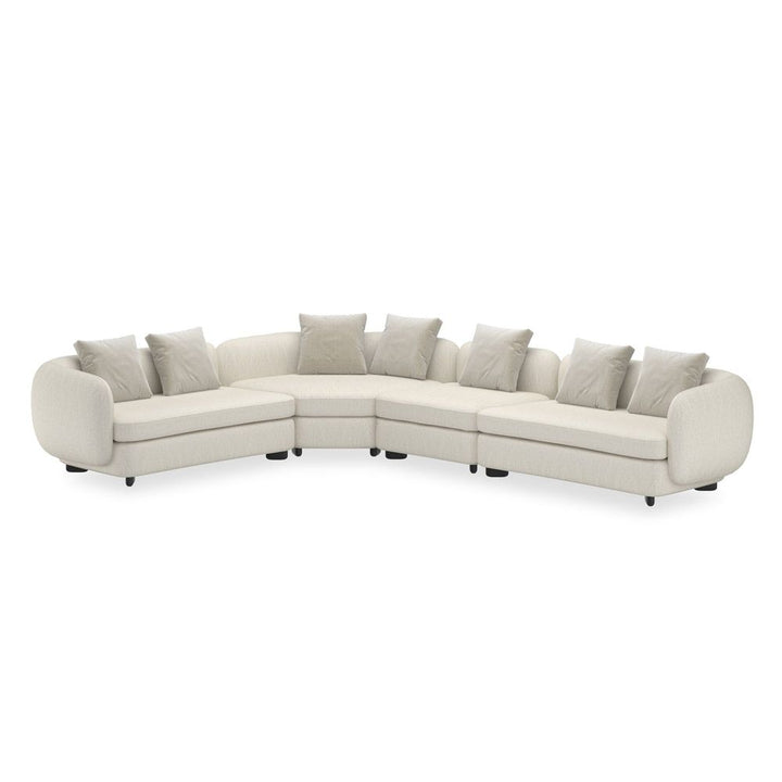 Glow Raf Loveseat - Black