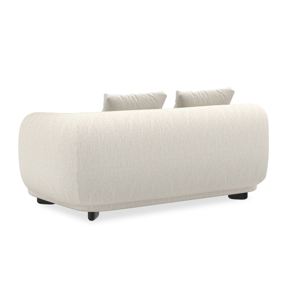 Sectionals: Parts Glow Raf Loveseat - Black