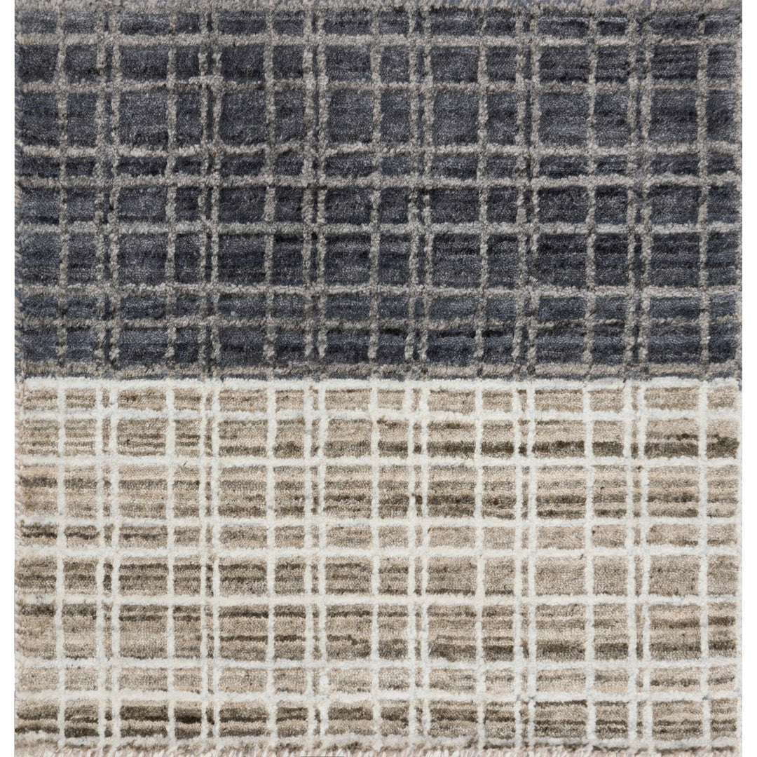 Loloi Urbana Color Block / 02 18" x 18" Sample Rug