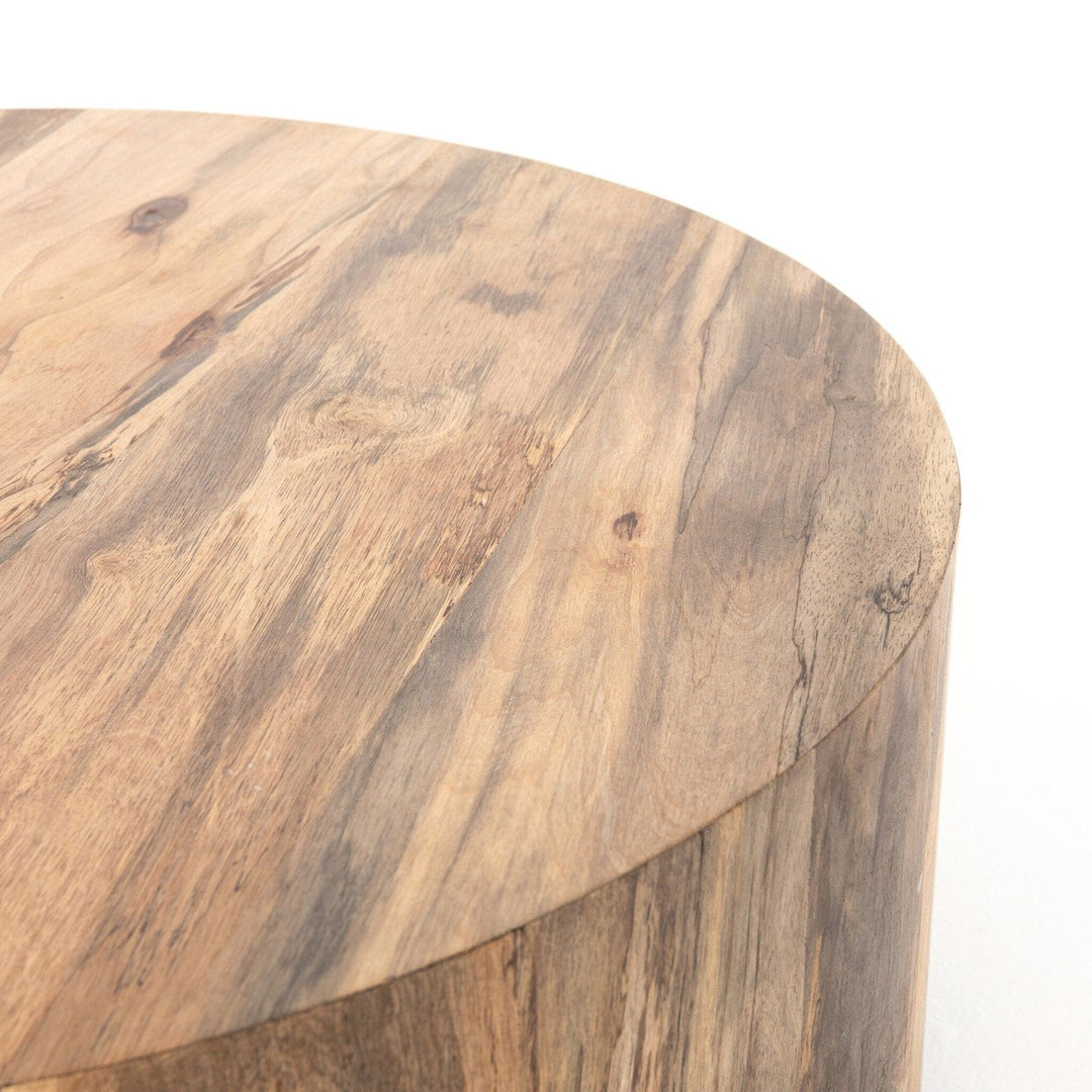 Parker Round Coffee Table - Spalted Primavera