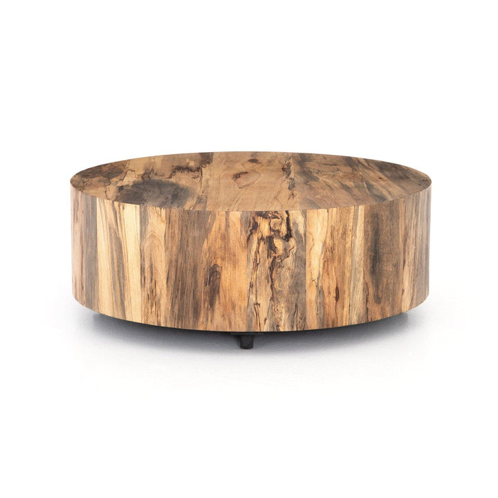 Parker Round Coffee Table - Spalted Primavera