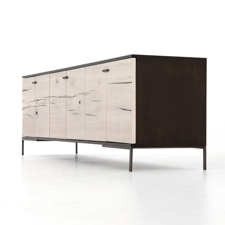 Santiago Media Console - Espresso Ash