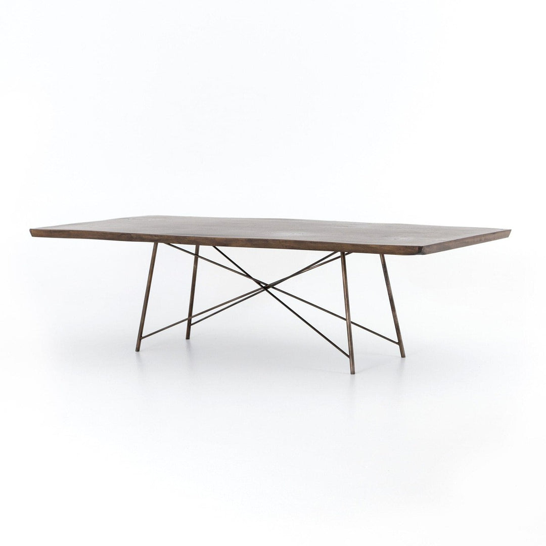 Everest 101" Dining Table - Smoked Saman