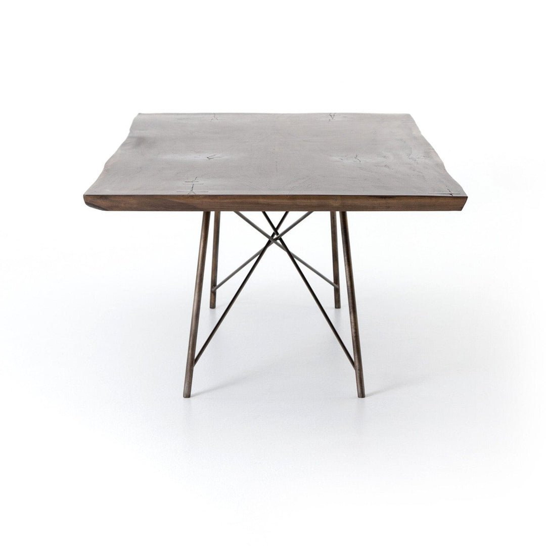 Everest 101" Dining Table - Smoked Saman