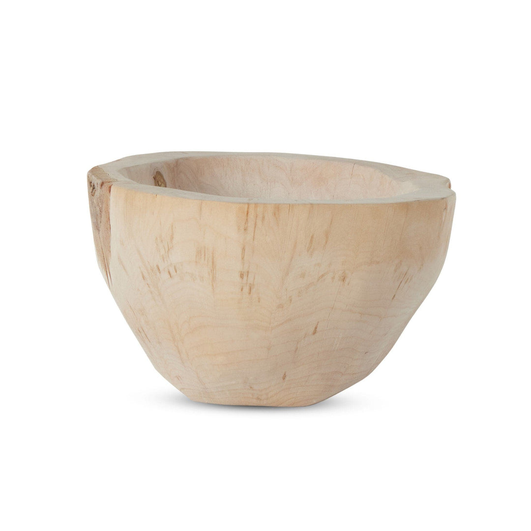 Reclaimed Wood Bowl - Ivory