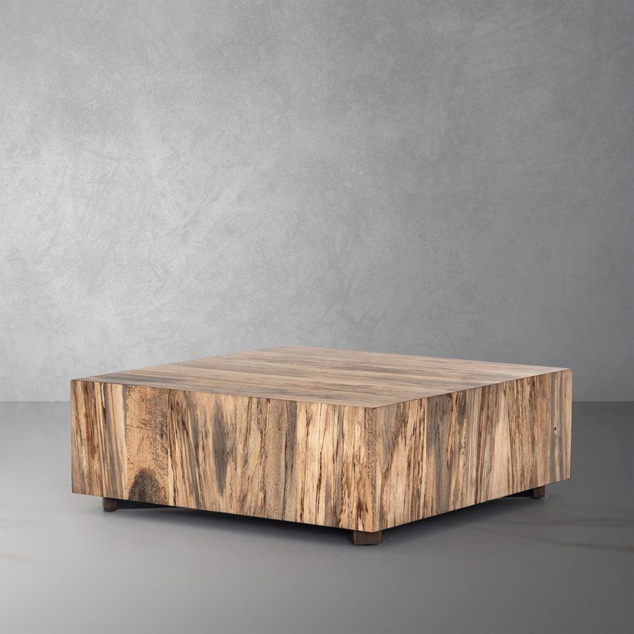 Hudson Square Coffee Table-Four Hands-FH-UWES-214-Coffee TablesSpalted Primavera-1-France and Son