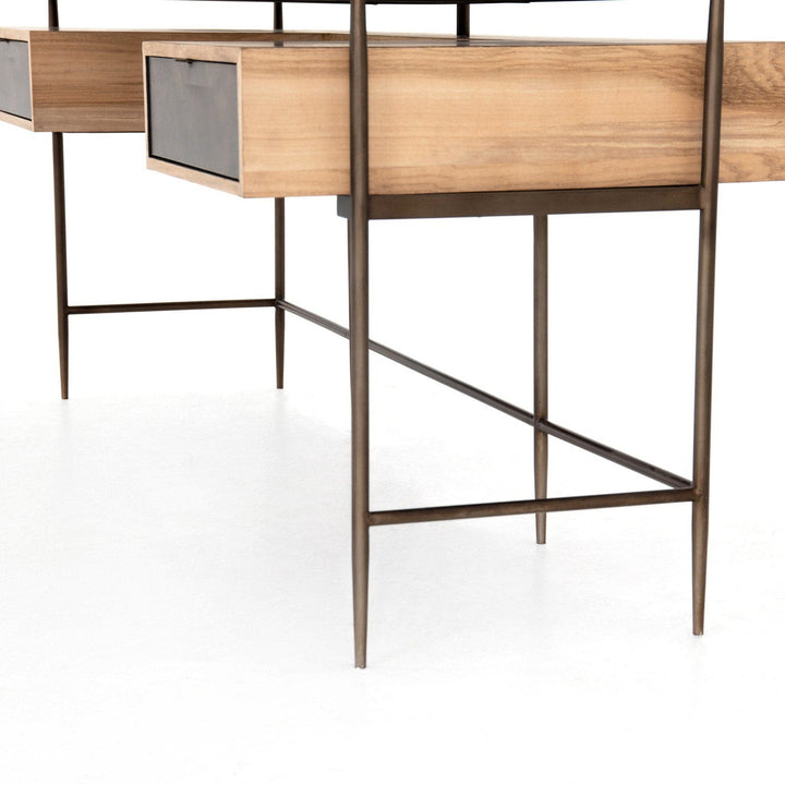 Diego Desk - Distressed Iron