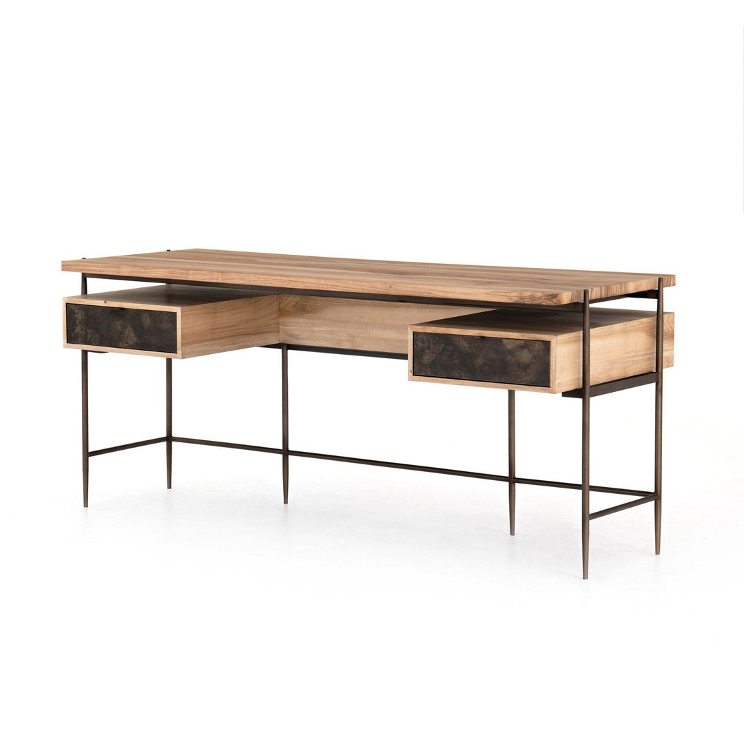 Diego Desk - Distressed Iron