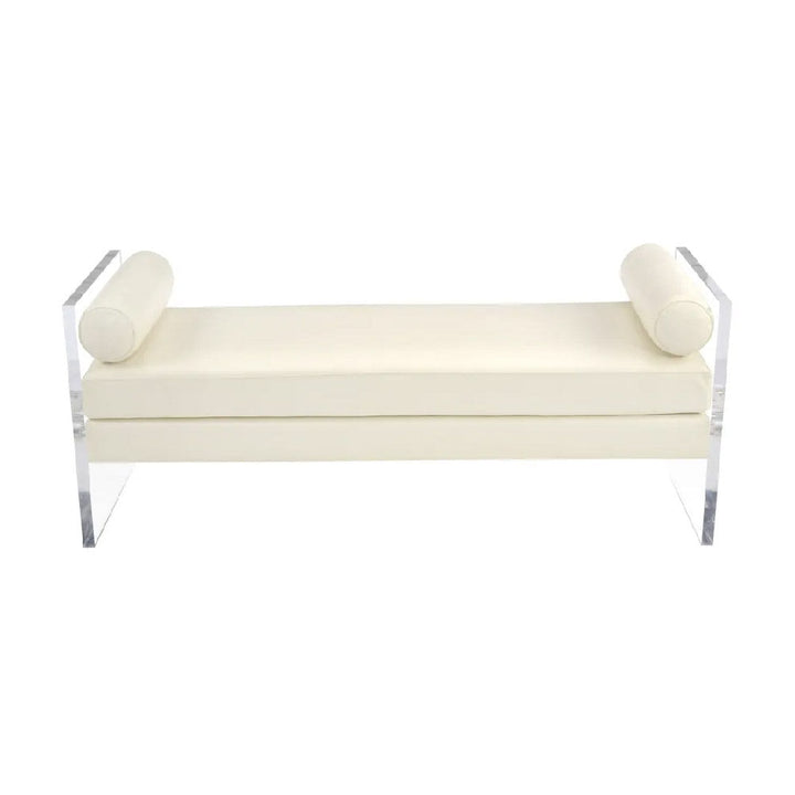 Benches New Park Bench - White, Clear