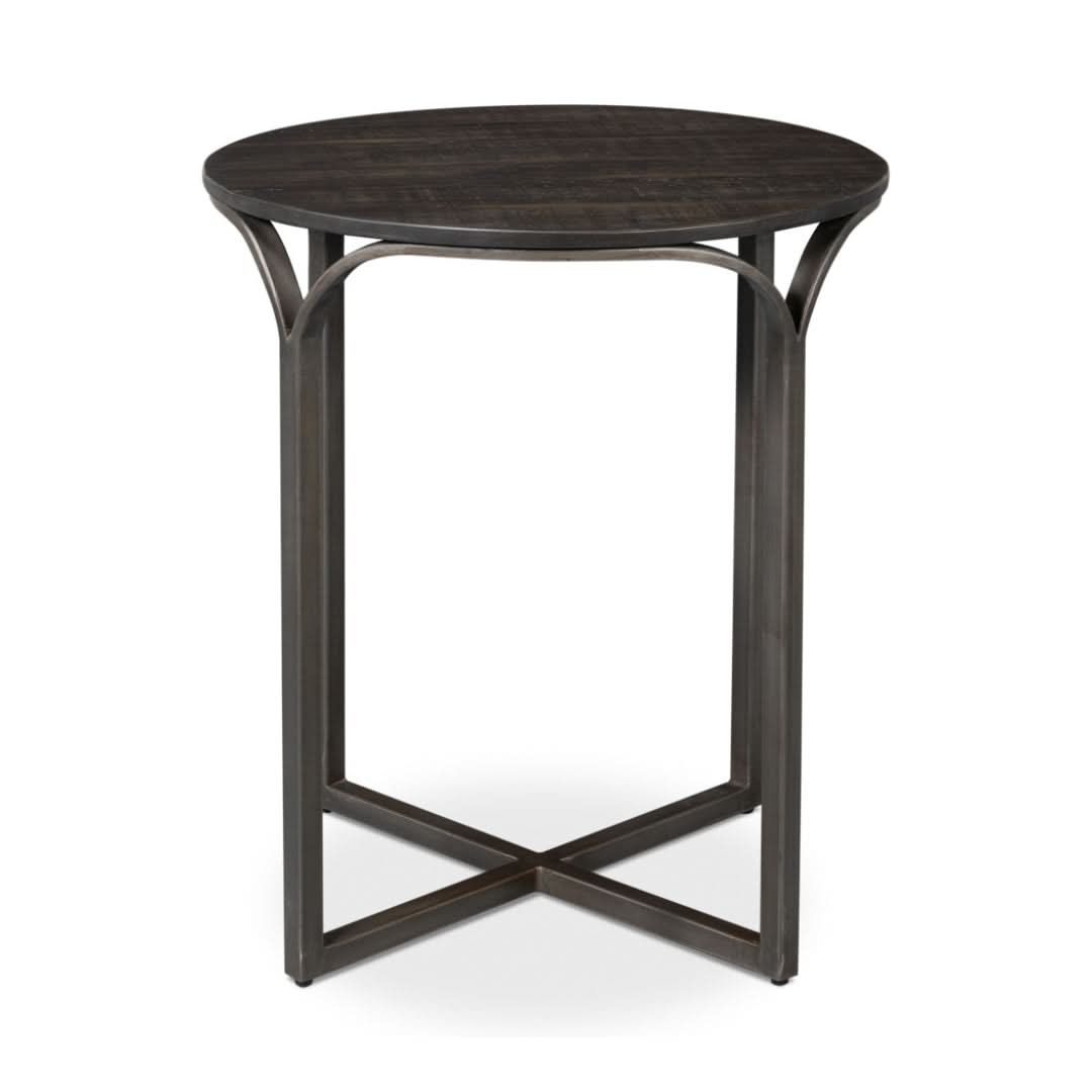 Jeromy Iron End Table