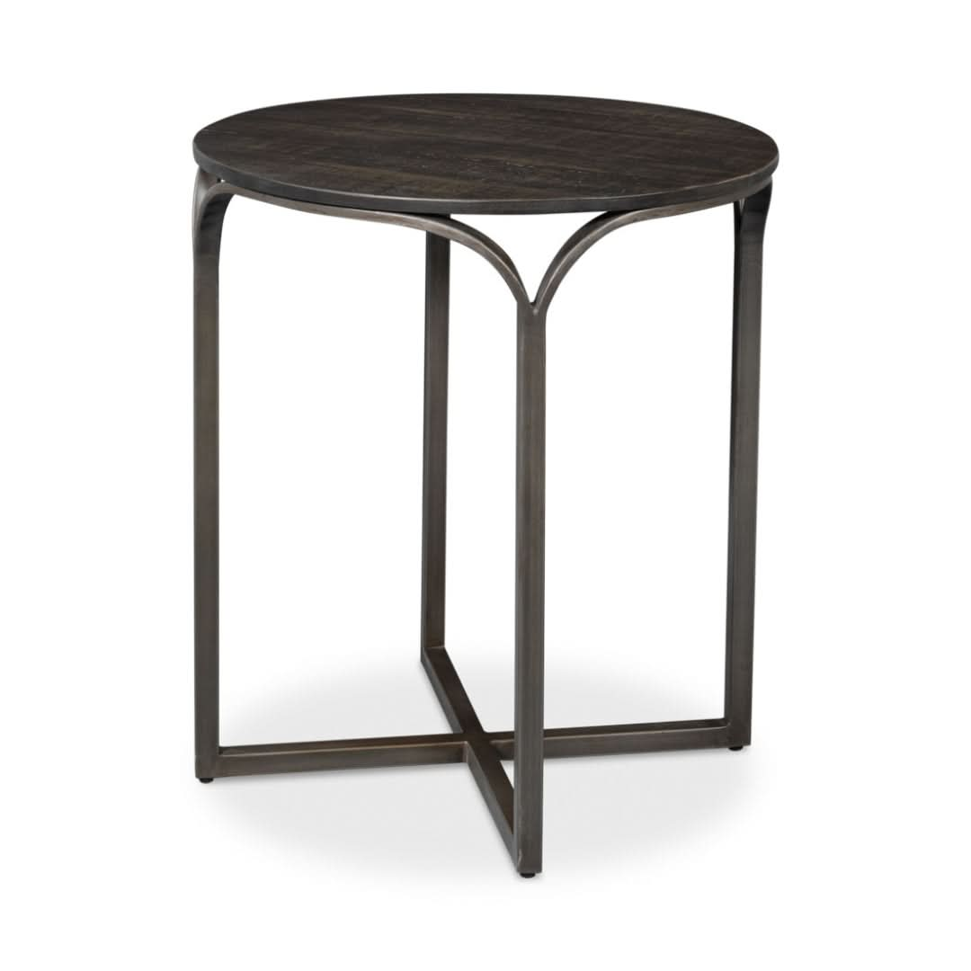 Jeromy Iron End Table