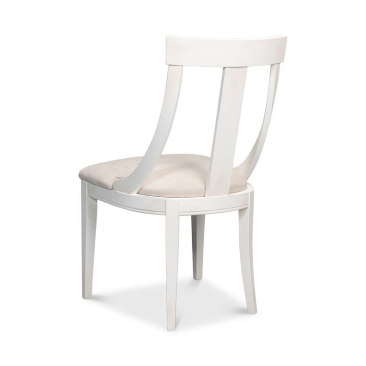 Dining Chairs Deco Side Chair Cortina White Taupe