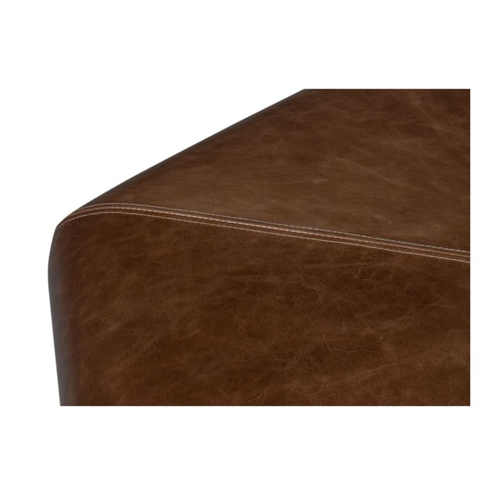 Bertram Ottoman Leather