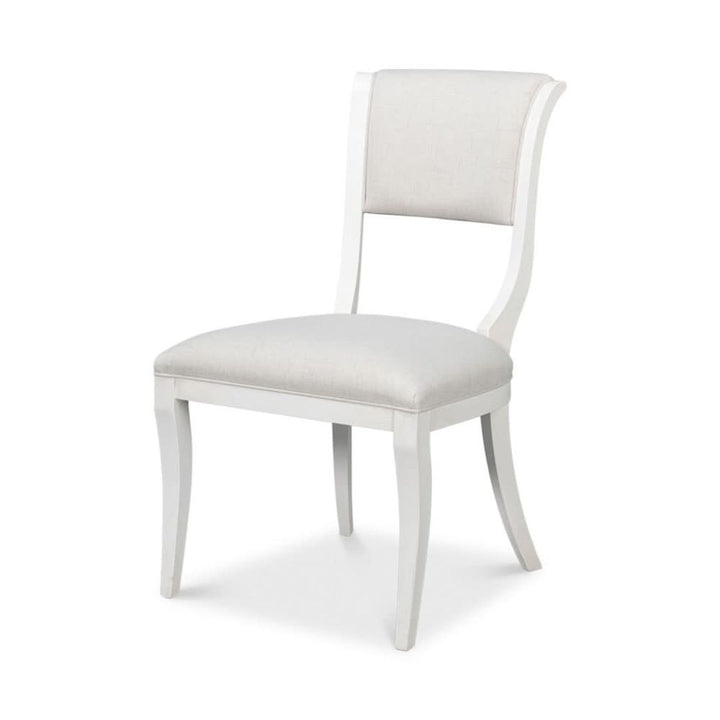 Dining Chairs Trophy Elegant Side Chair Cream