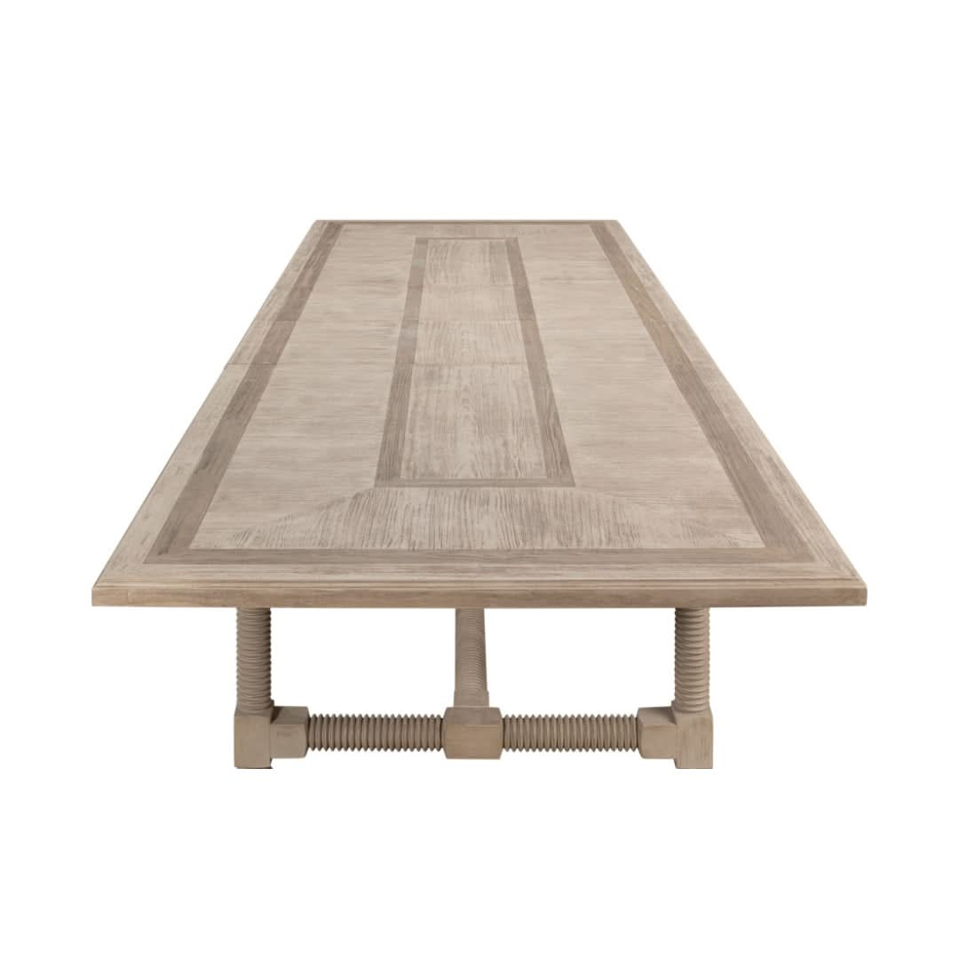 Jurow Equestrian Dining Table Barn Grey