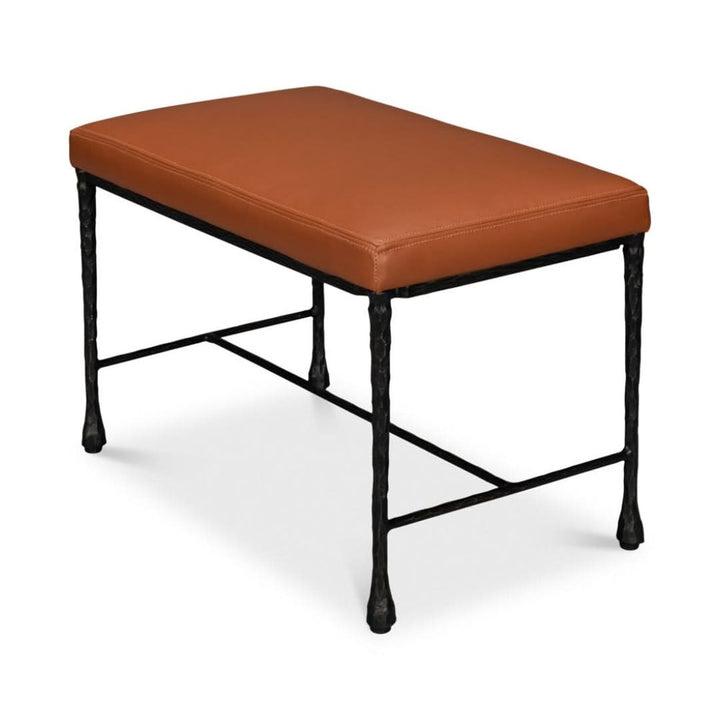 Stools & Ottomans Kings Road Leather Bench