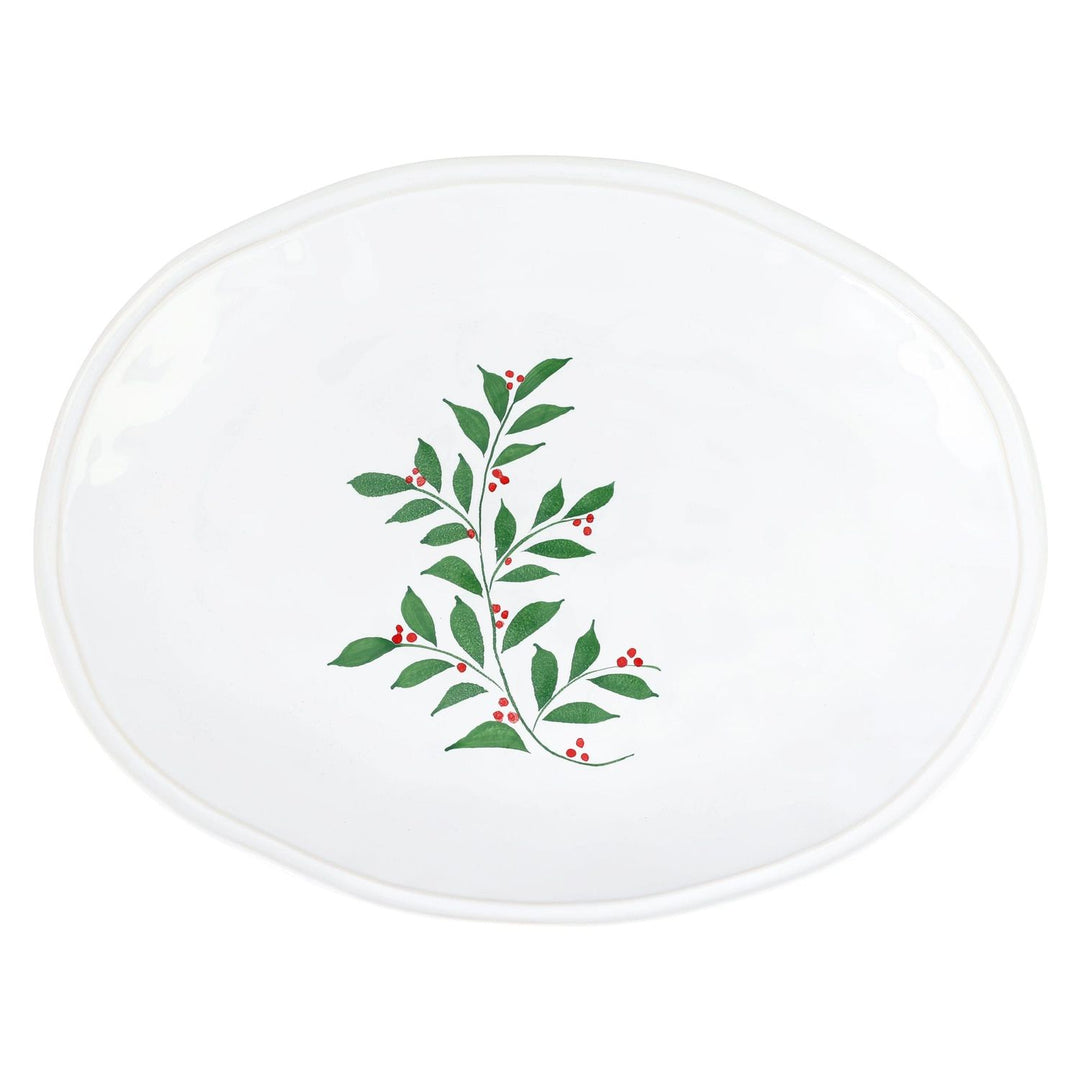Aria Holiday Oval Platter - Default Title