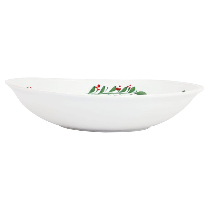 Aria Holiday Shallow Oval Bowl - Default Title