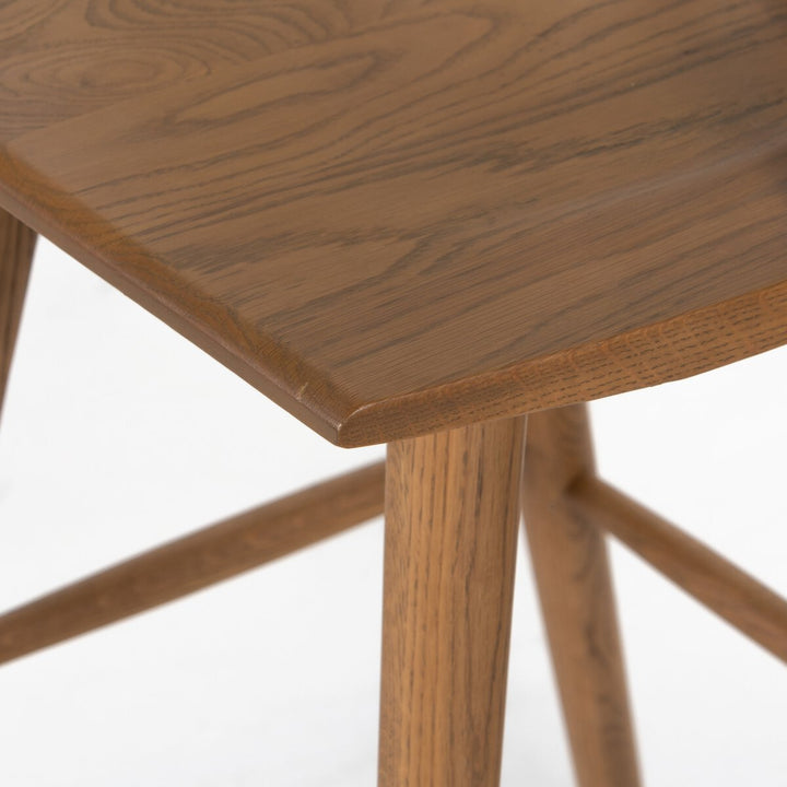 Clark Windsor Bar + Counter Stool - Sandy Oak - Bar - None