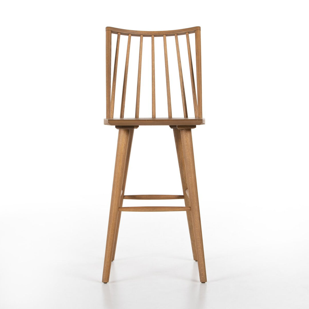 Clark Windsor Bar + Counter Stool - Sandy Oak - Bar - None