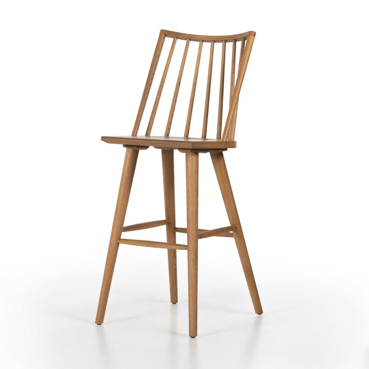 Clark Windsor Bar + Counter Stool - Sandy Oak - Bar - None