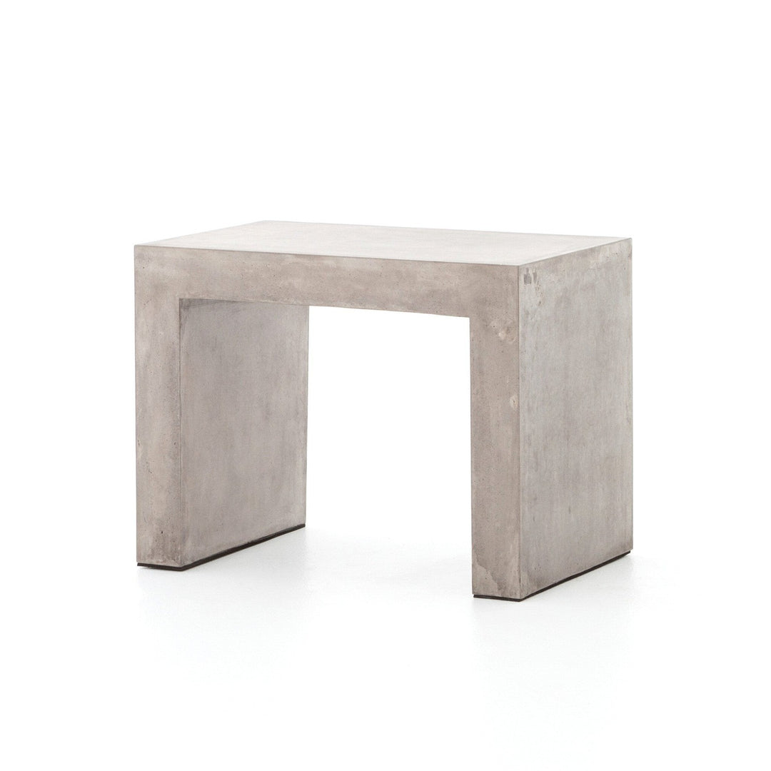 Parish End Table - Grey Concrete