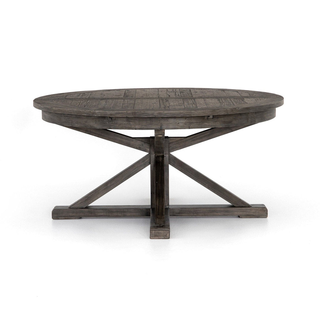 Cintra Extension Dining Table - Rustic Black Olive