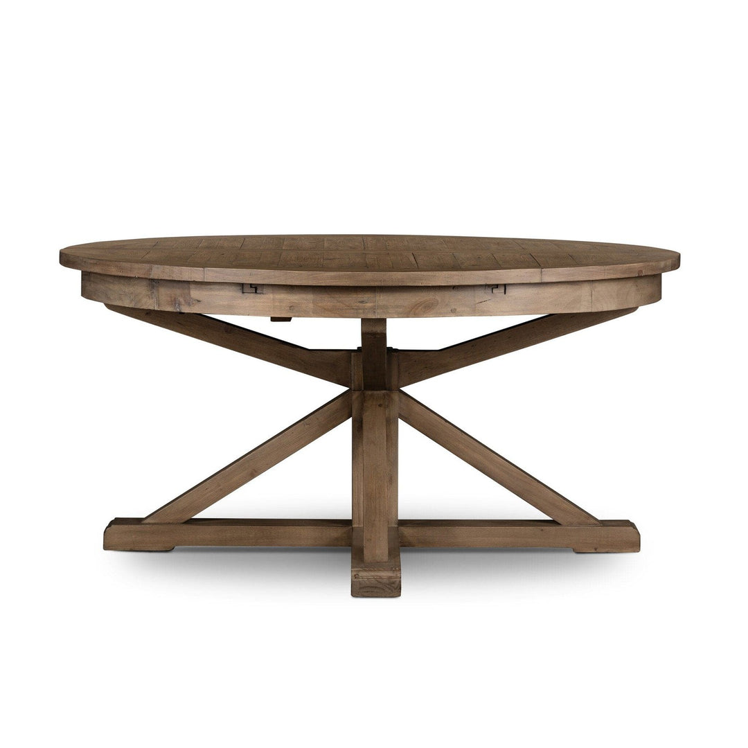 Isla Extension Dining Table - Rustic Sundried Ash