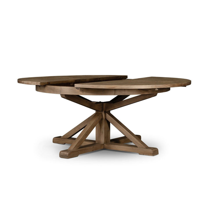 Isla Extension Dining Table - Rustic Sundried Ash