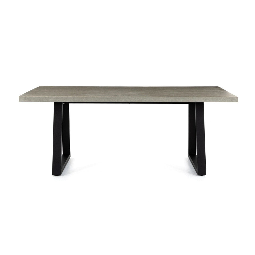 Logan Outdoor Dining Table - Light Grey