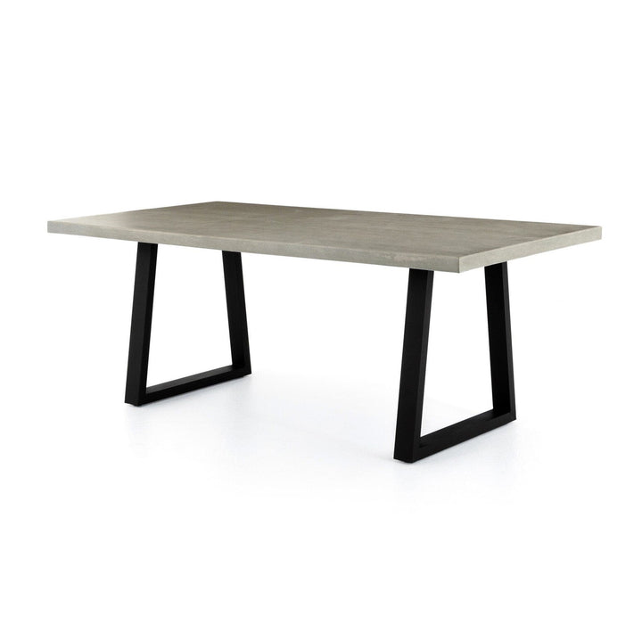 Logan Outdoor Dining Table - Light Grey