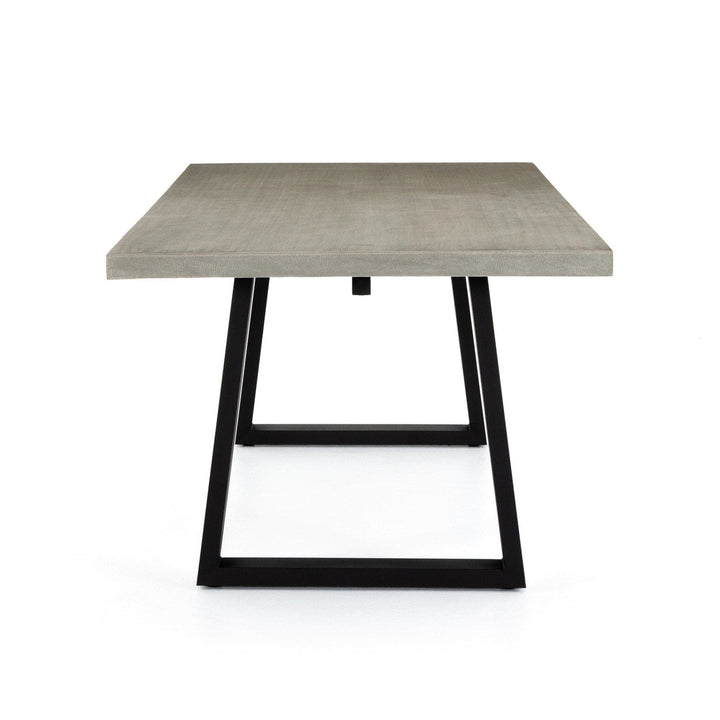 Logan Outdoor Dining Table - Light Grey