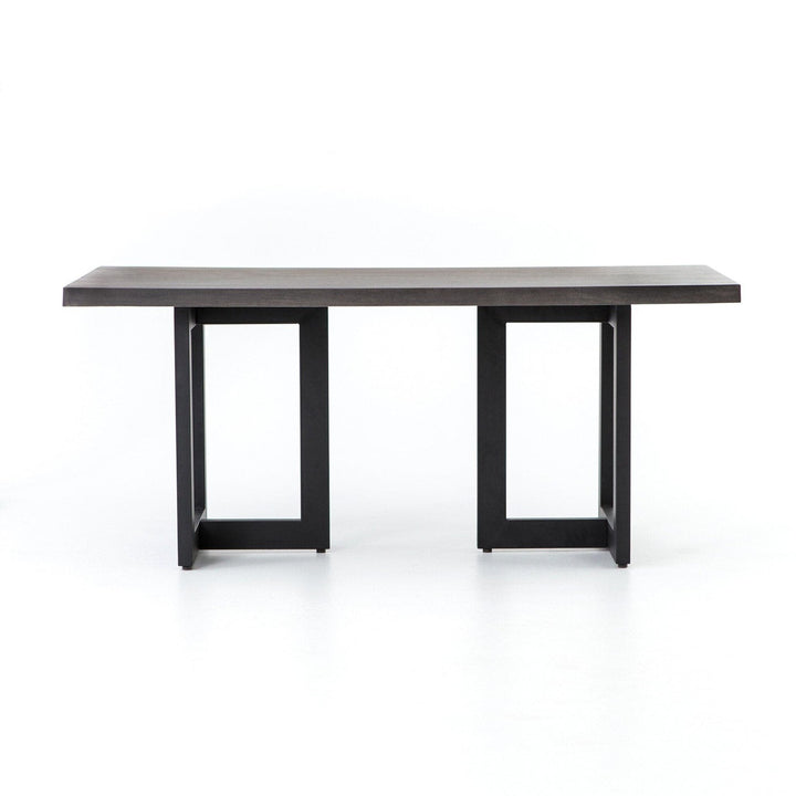 Naomi Outdoor Dining Table - Black Lavastone