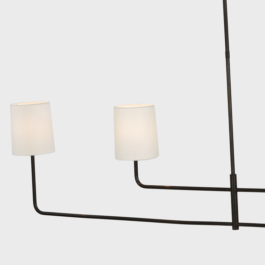 Emerson 70" Four Light Linear Chandelier