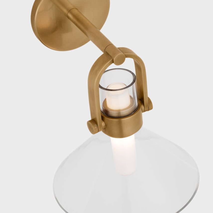 Liam Small Empire Bracketed Sconce