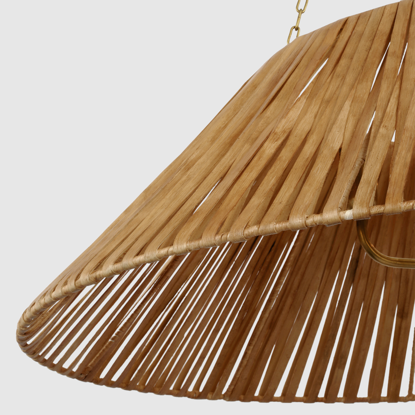 Serene Extra Large Wrapped Hanging Shade