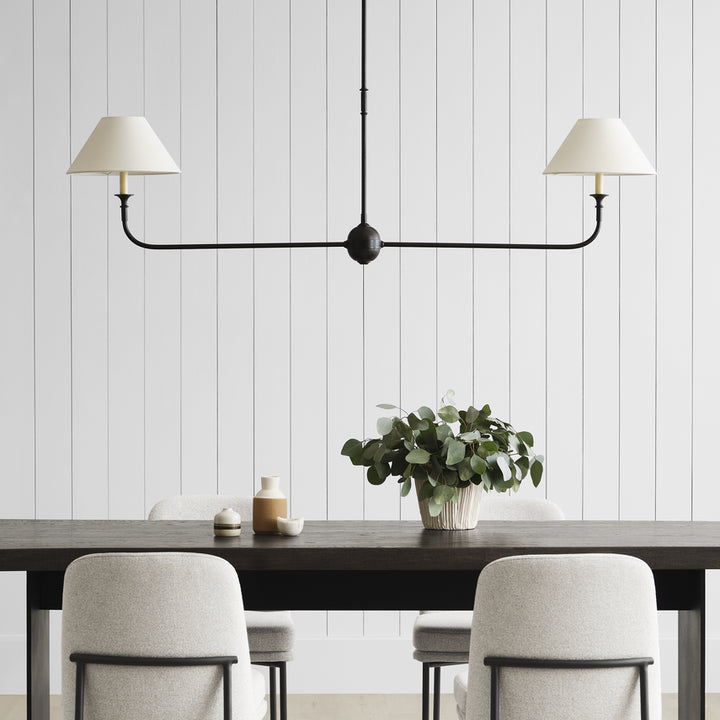 Liam Large Two Light Linear Pendant