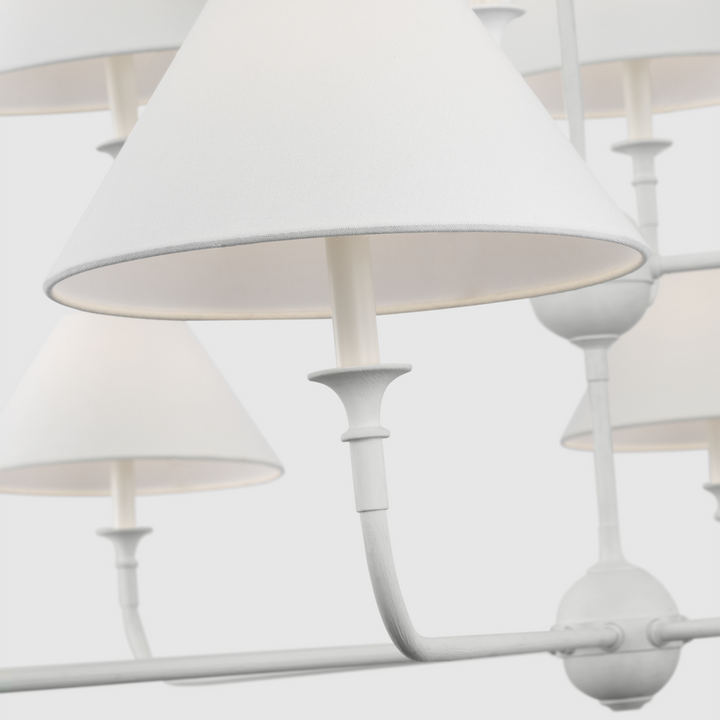 Lilou Oversized Two Tier Chandelier