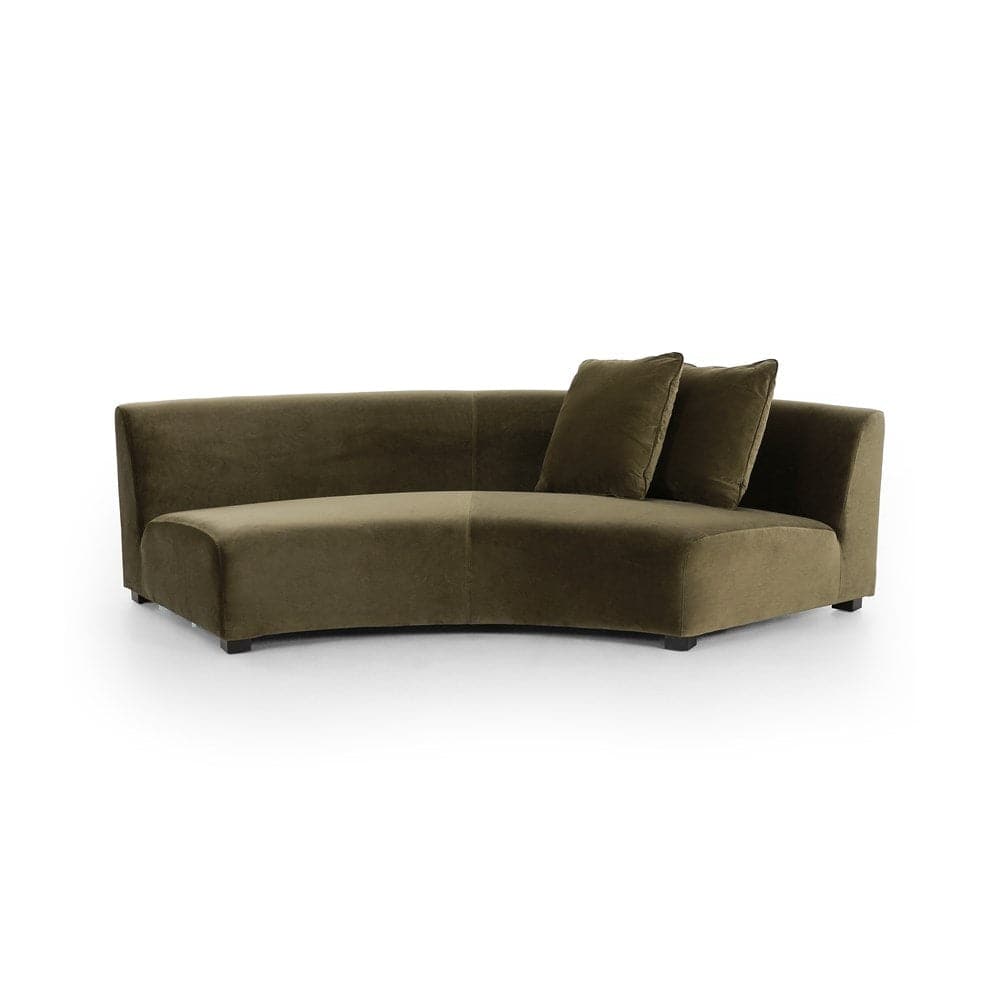 Liam Curved Sectional - By the Piece